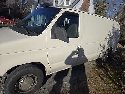 Ford-E-150-Econoline-1992-White-500986-2