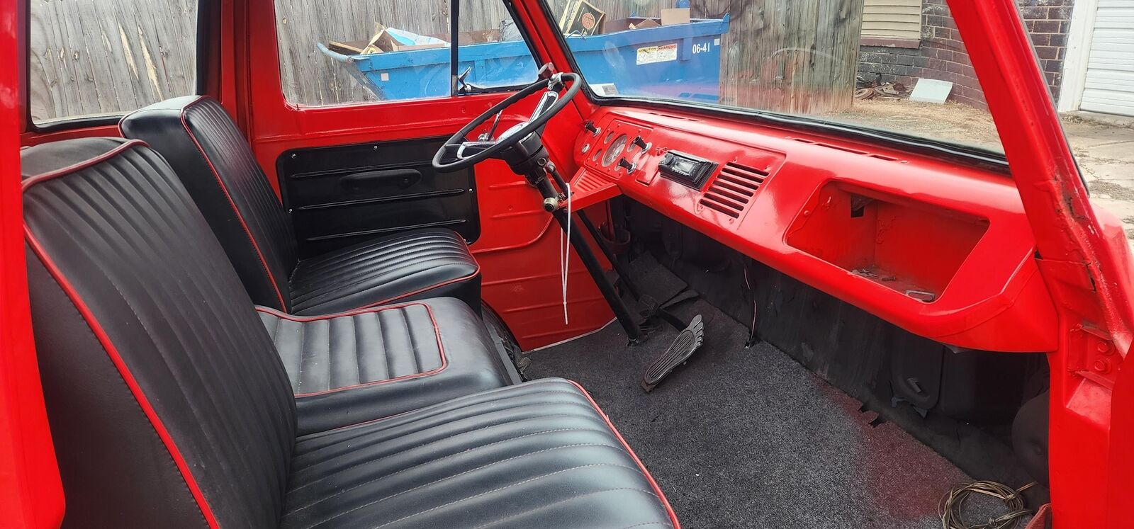 Ford-E-Series-Van-Pickup-1961-Red-Red-99999-6