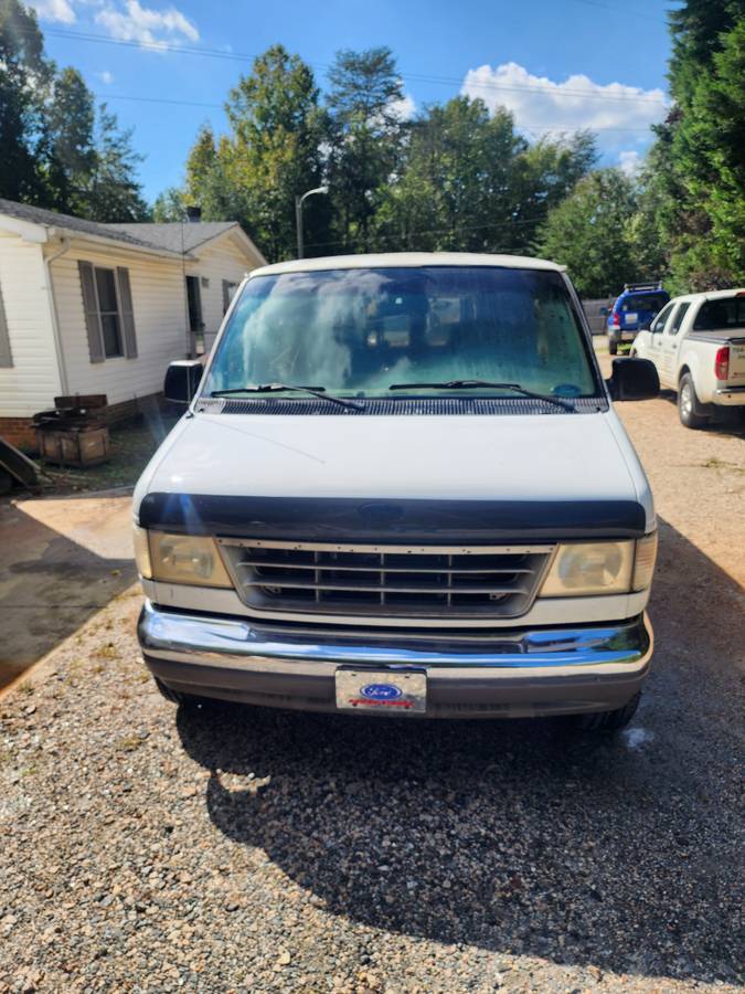 Ford-E350-extended-van-diesel-1995-white-356733-1