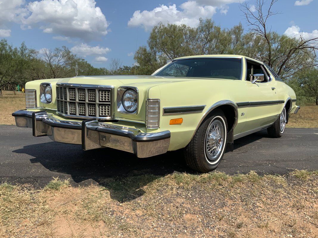 Ford-Elite-Coupe-1976-Green-Green-98856-11