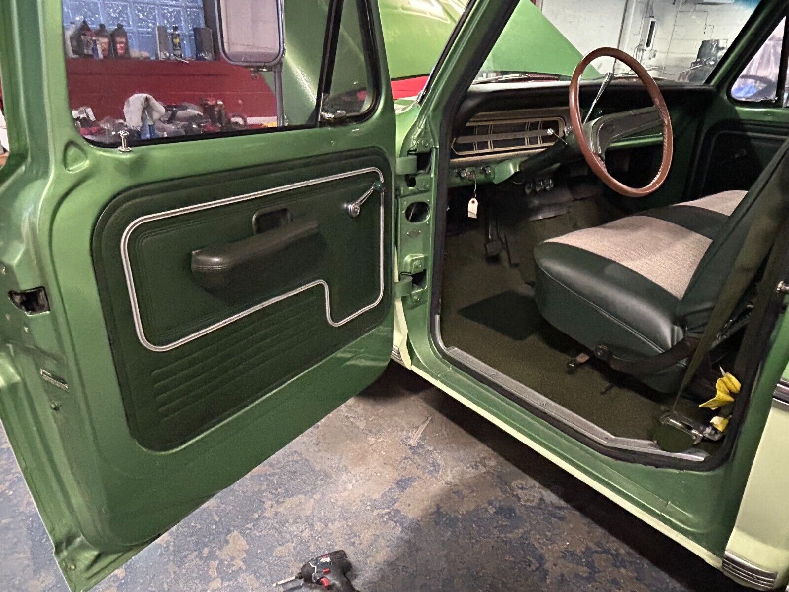 Ford-F-100-1972-Green-Green-173809-29