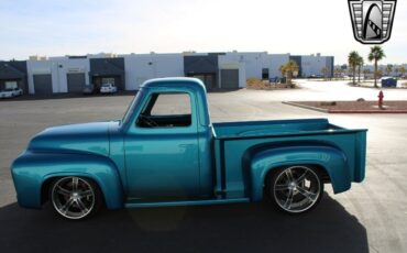 Ford-F-100-Pickup-1954-Blue-Black-1271-3