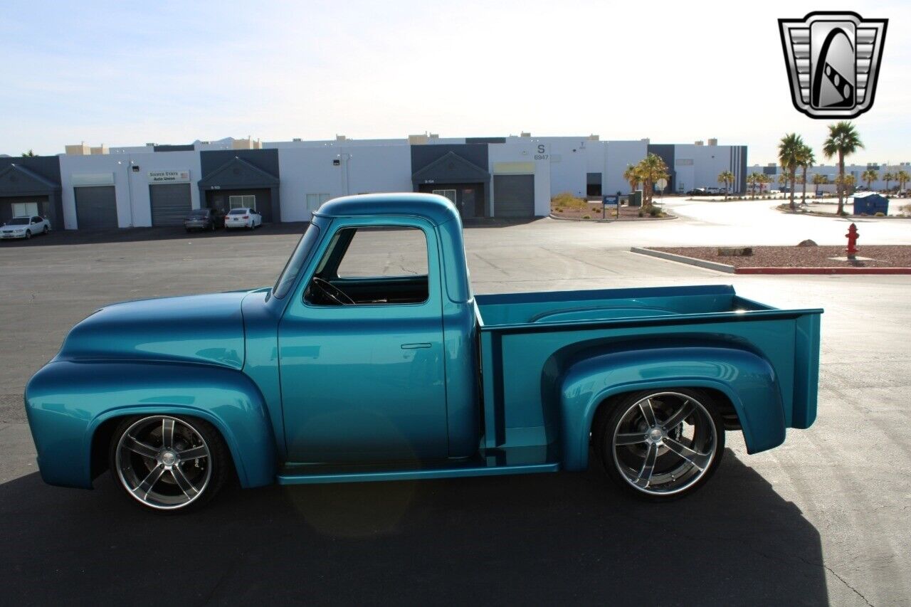 Ford-F-100-Pickup-1954-Blue-Black-1271-3