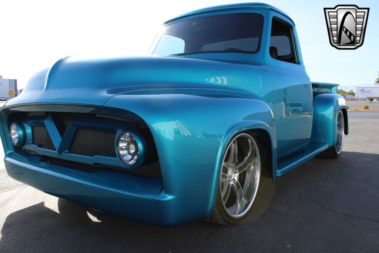 Ford-F-100-Pickup-1954-Blue-Black-1271-8