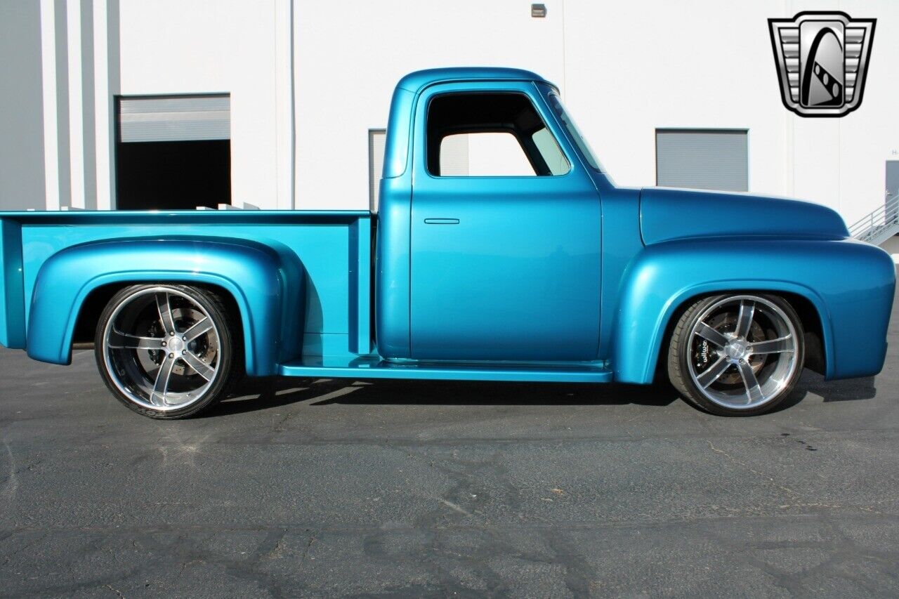 Ford-F-100-Pickup-1954-Blue-Black-1271-9