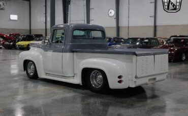 Ford-F-100-Pickup-1956-Silver-Gray-0-3