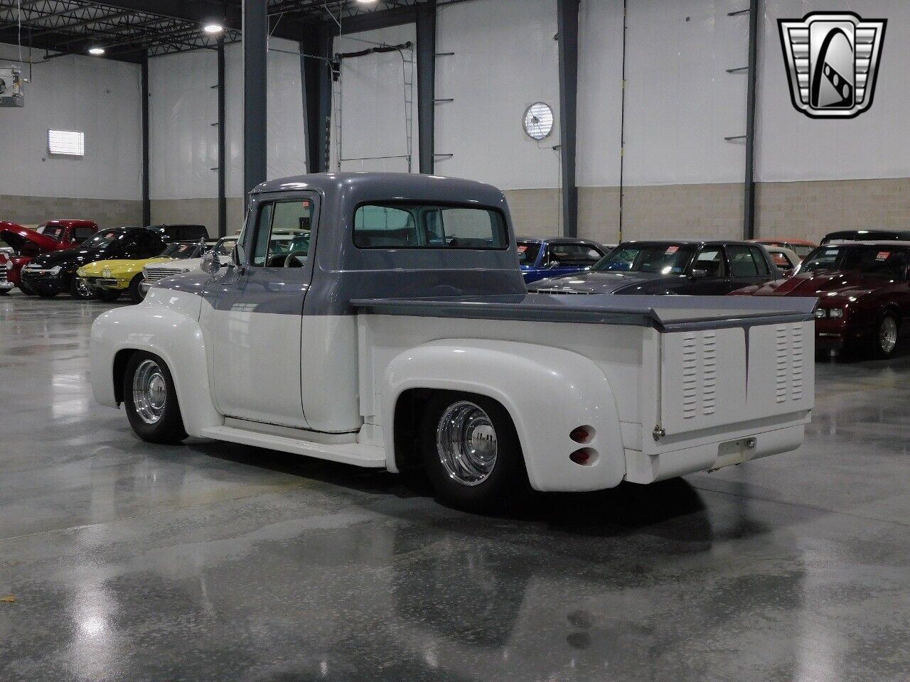 Ford-F-100-Pickup-1956-Silver-Gray-0-3