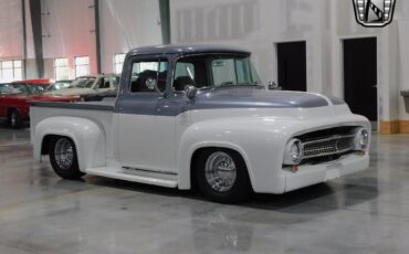 Ford-F-100-Pickup-1956-Silver-Gray-0-5