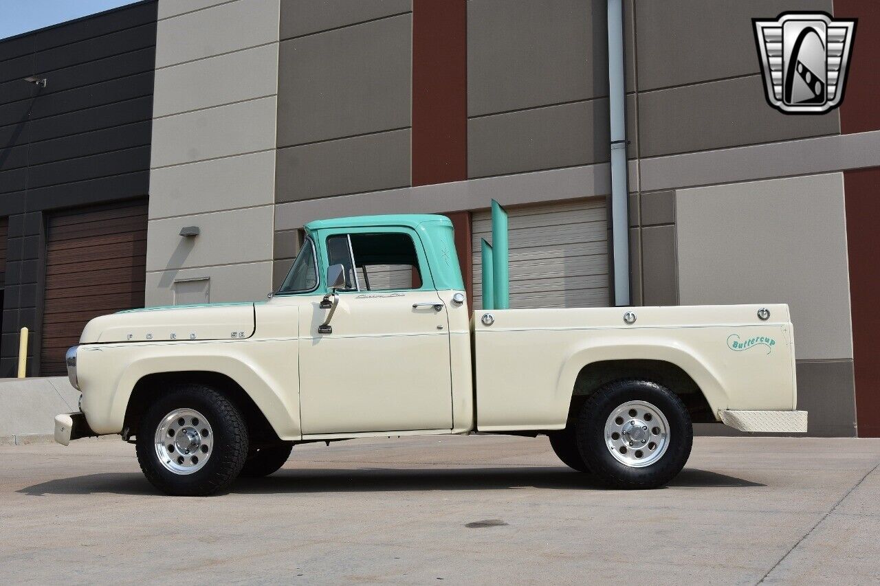 Ford-F-100-Pickup-1958-Teal-Teal-80544-3