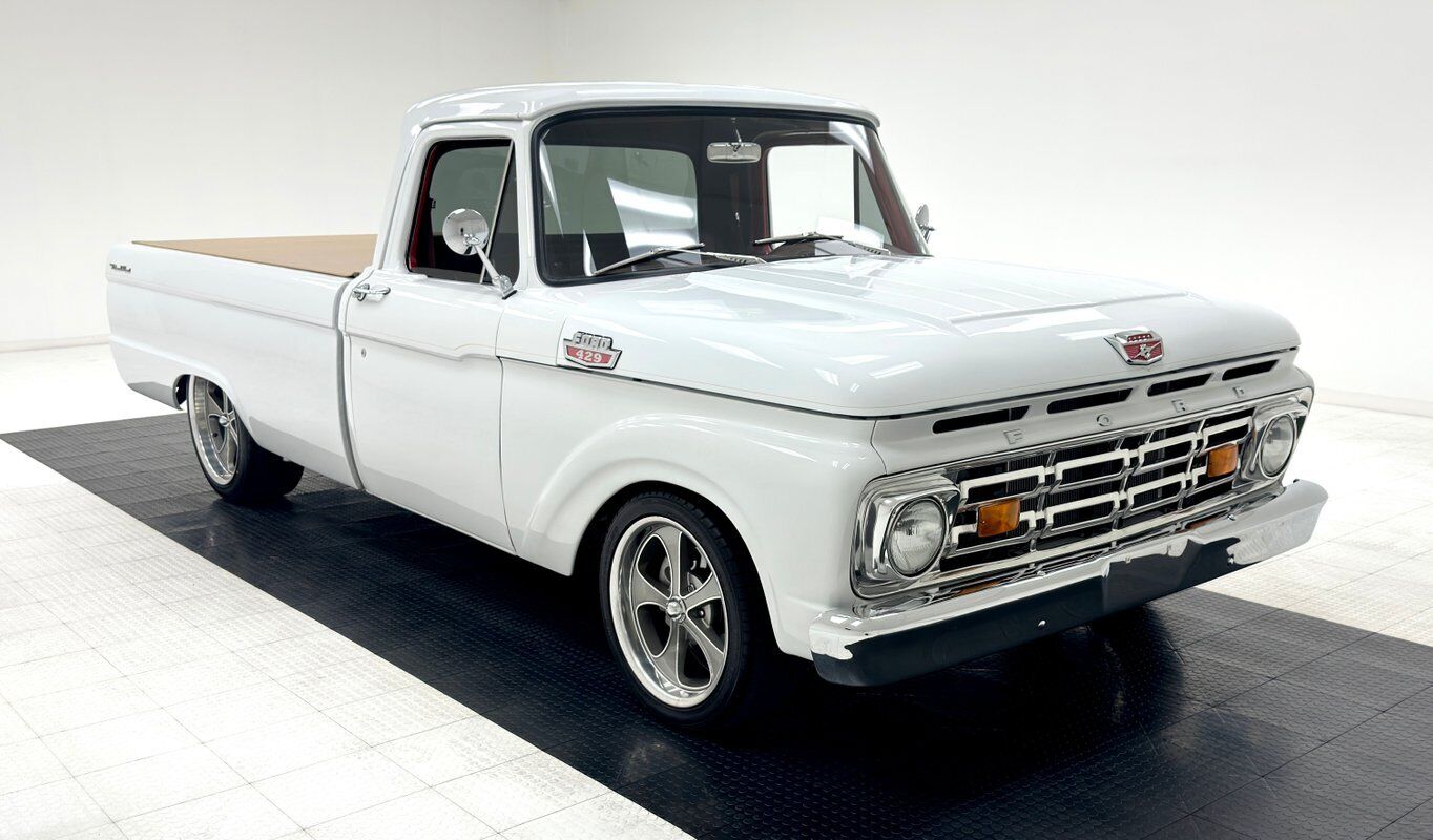 Ford-F-100-Pickup-1964-White-Brown-843-7