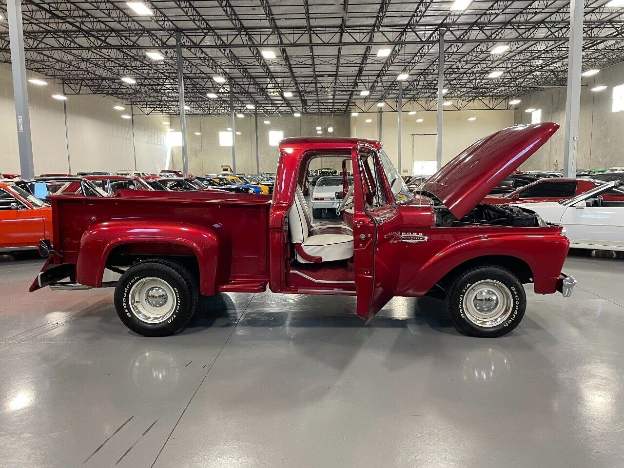 Ford-F-100-Pickup-1966-Red-Red-66479-7