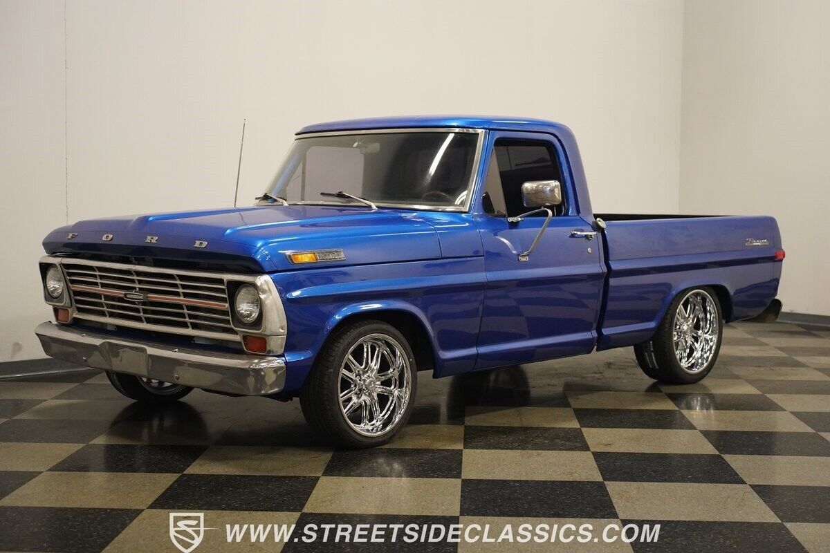 Ford-F-100-Pickup-1969-Blue-Black-46156-7