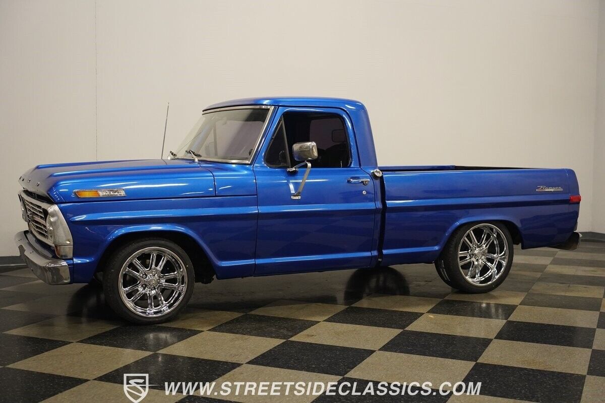 Ford-F-100-Pickup-1969-Blue-Black-46156-8