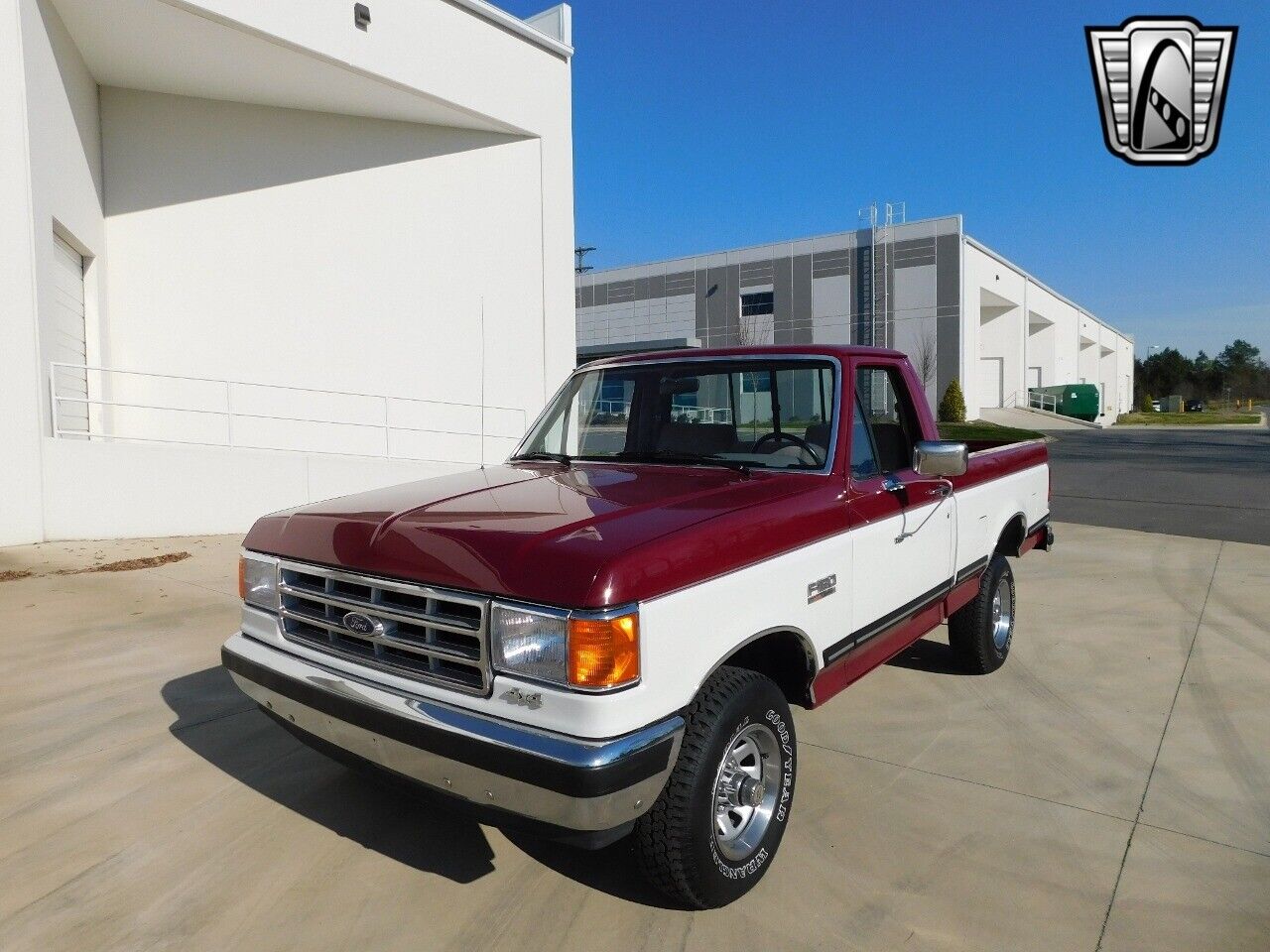 Ford-F-150-1988-Red-Gray-104232-2