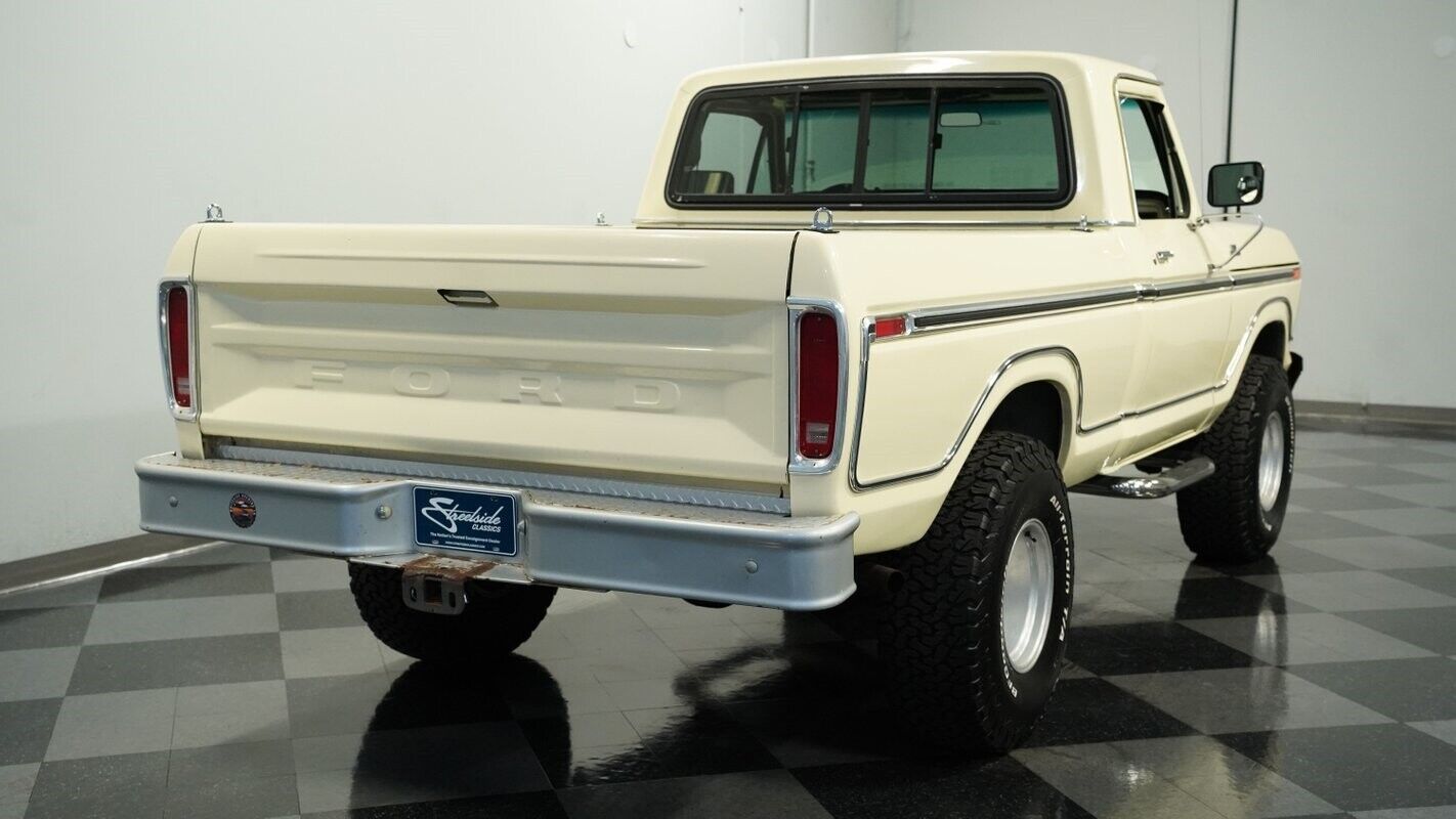 Ford-F-150-Pickup-1978-Yellow-Black-62953-10