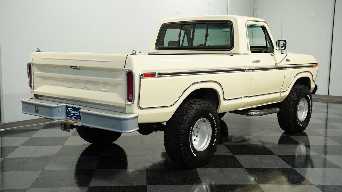 Ford-F-150-Pickup-1978-Yellow-Black-62953-11