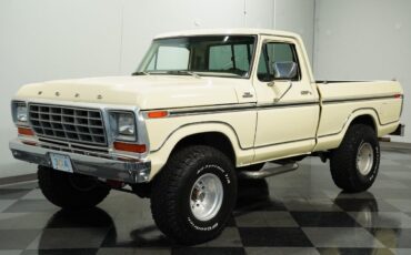 Ford-F-150-Pickup-1978-Yellow-Black-62953-5