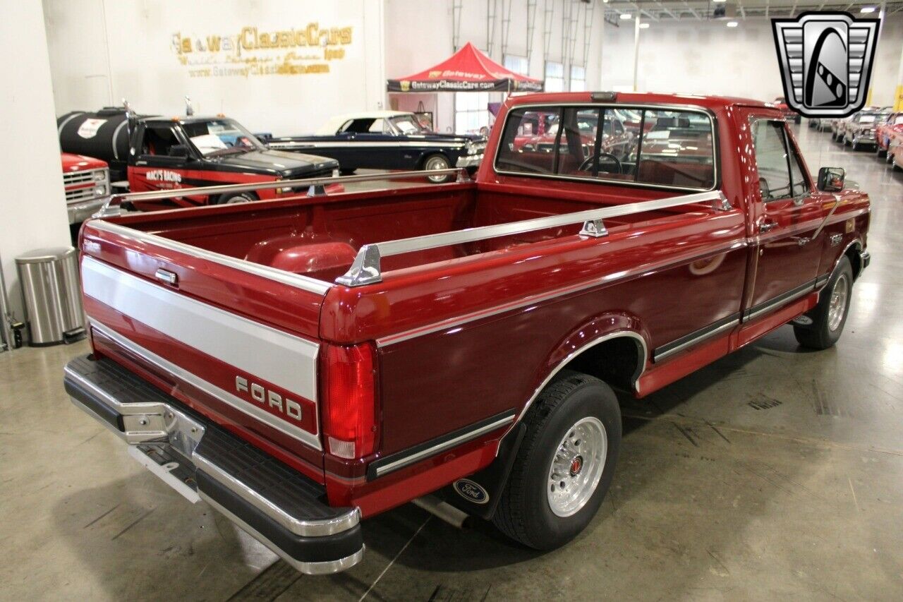 Ford-F-150-Pickup-1991-Red-Red-59800-4