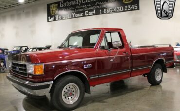 Ford-F-150-Pickup-1991-Red-Red-59800-5