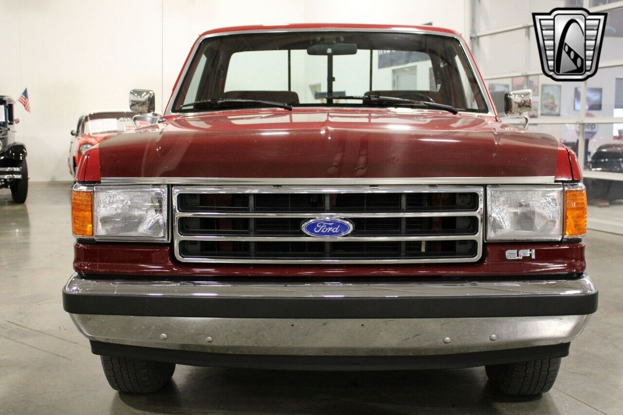 Ford-F-150-Pickup-1991-Red-Red-59800-6