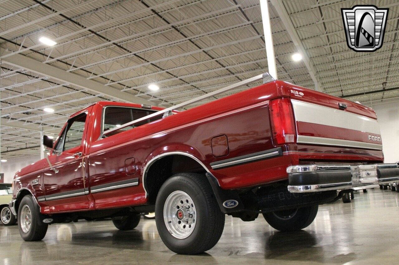 Ford-F-150-Pickup-1991-Red-Red-59800-9