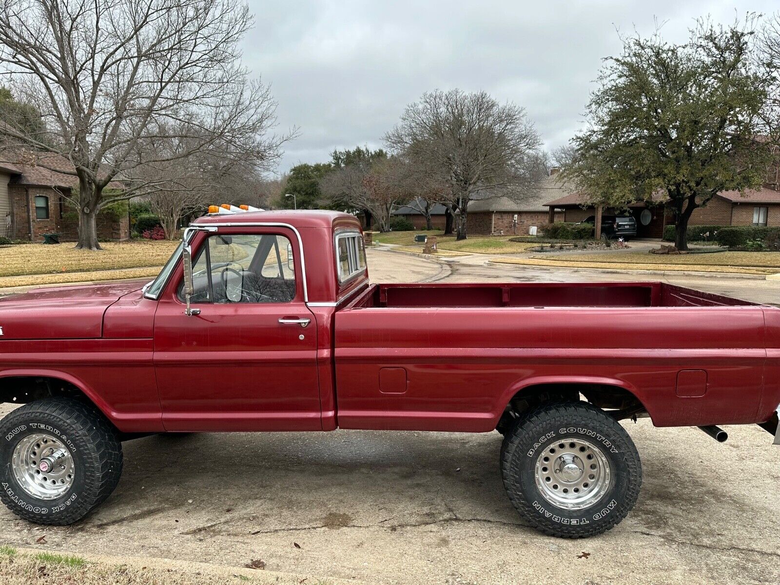 Ford-F-250-1970-Burgundy-Burgundy-20921-8