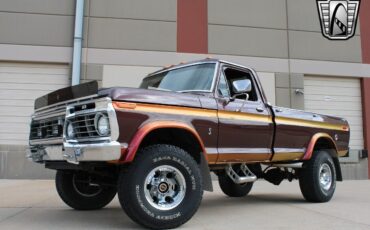 Ford-F-250-Pickup-1975-Brown-Gold-76838-2