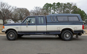 Ford-F-250-Pickup-1991-Blue-Gray-133165-2