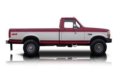 Ford-F-250-Pickup-1992-Red-Black-215457-1