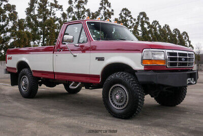 Ford-F-250-Pickup-1992-Red-Black-215457-11