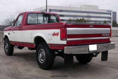 Ford-F-250-Pickup-1992-Red-Black-215457-5