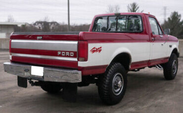 Ford-F-250-Pickup-1992-Red-Black-215457-7