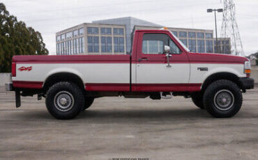 Ford-F-250-Pickup-1992-Red-Black-215457-8