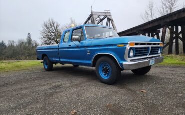 Ford-F-350-1975-Blue-Blue-142747-2