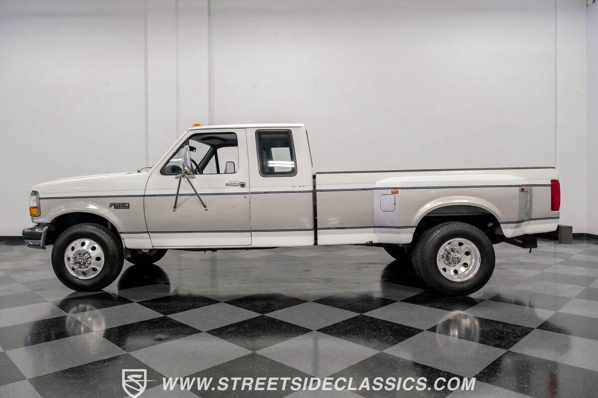 Ford-F-350-Pickup-1992-White-Gray-250958-2