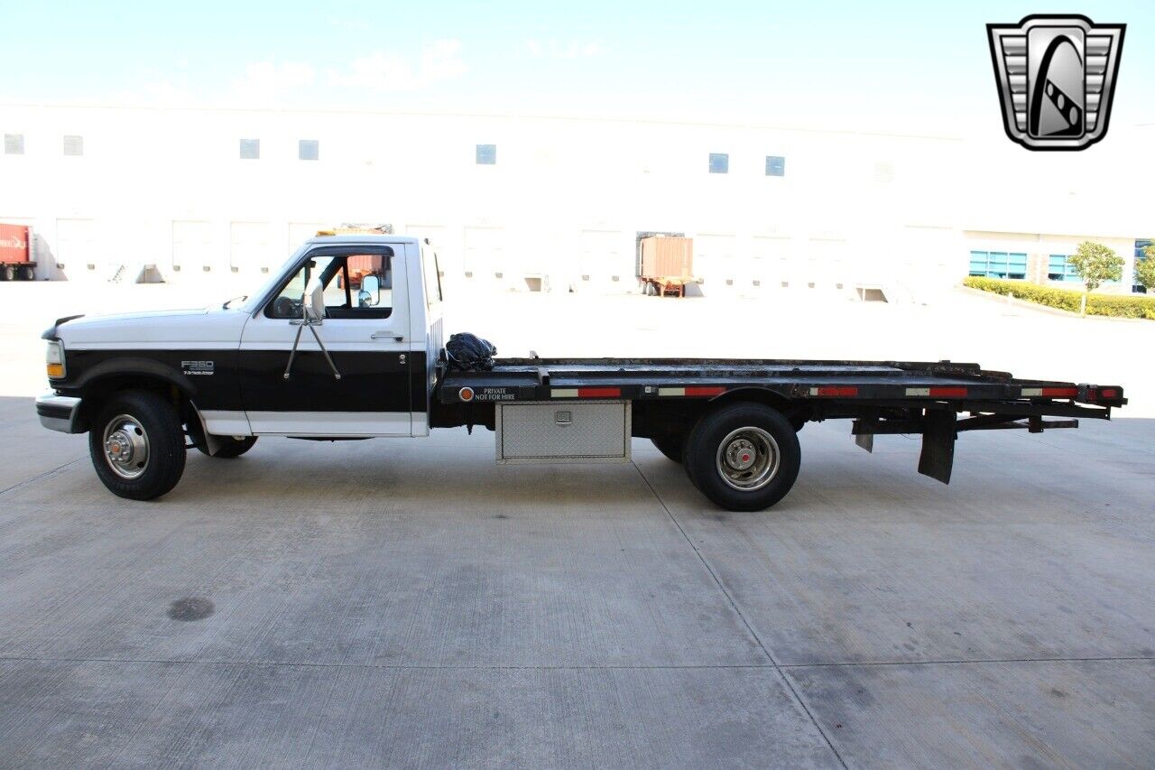 Ford-F-350-Pickup-1995-Black-Gray-280156-2