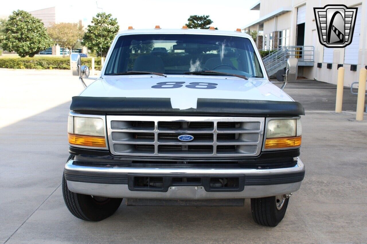 Ford-F-350-Pickup-1995-Black-Gray-280156-5