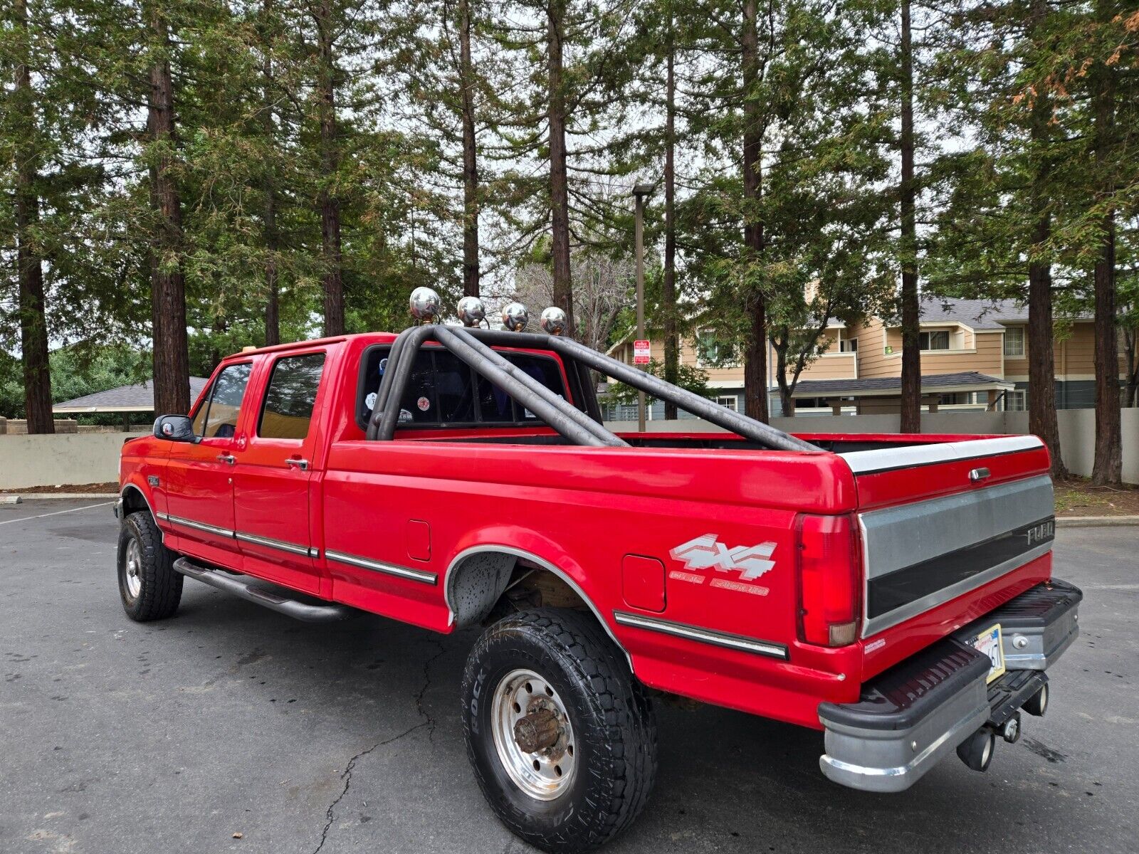 Ford-F-350-Pickup-1995-Red-Gray-202777-3