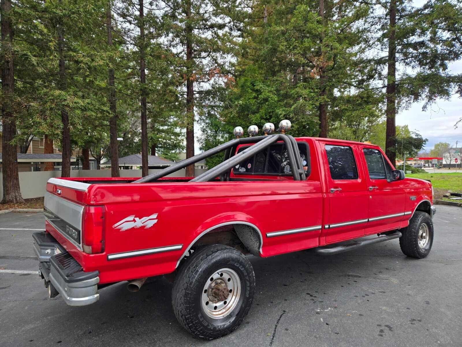 Ford-F-350-Pickup-1995-Red-Gray-202777-5