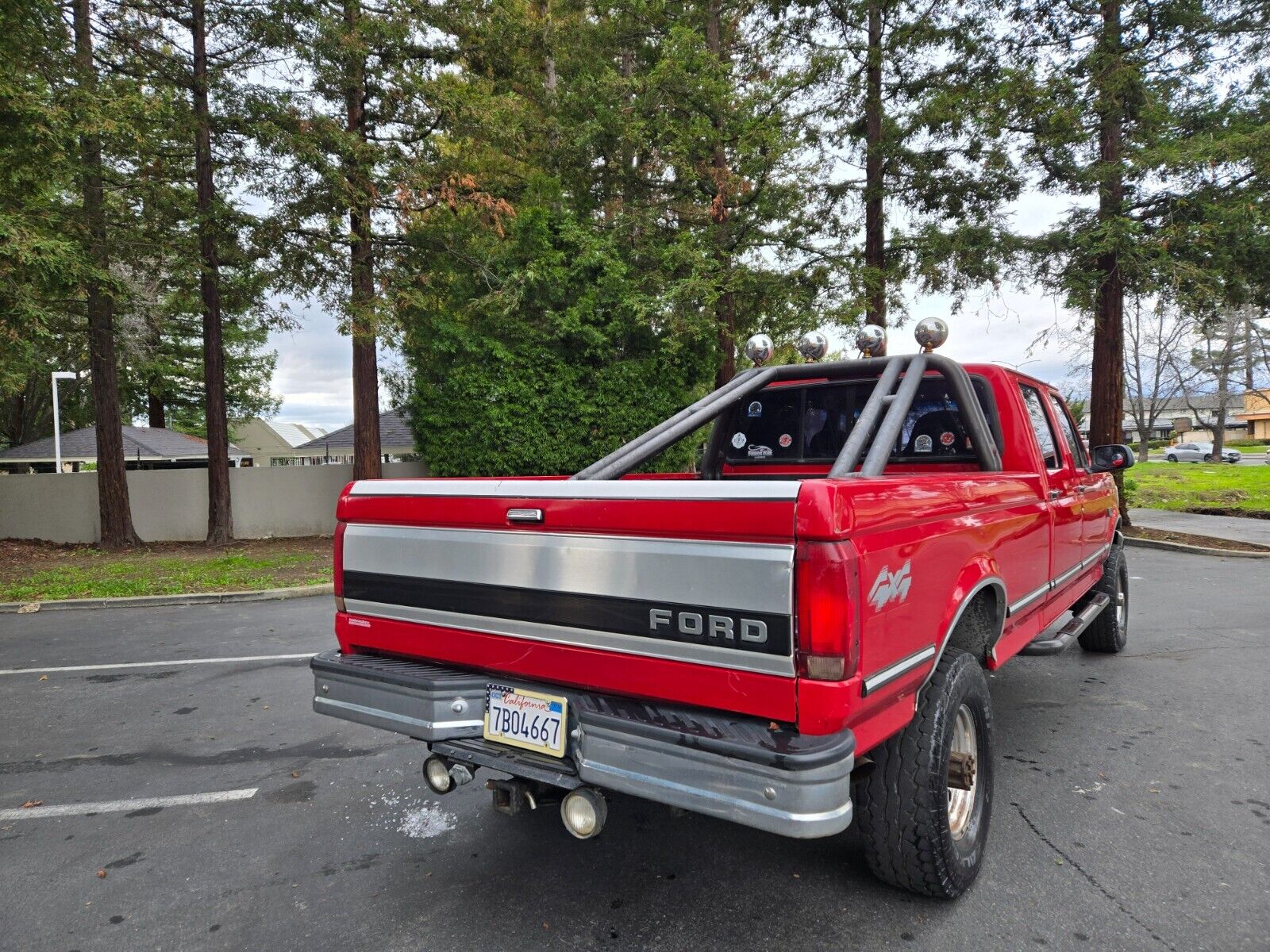 Ford-F-350-Pickup-1995-Red-Gray-202777-6