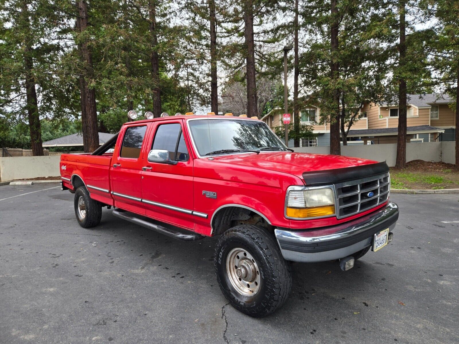 Ford-F-350-Pickup-1995-Red-Gray-202777-7