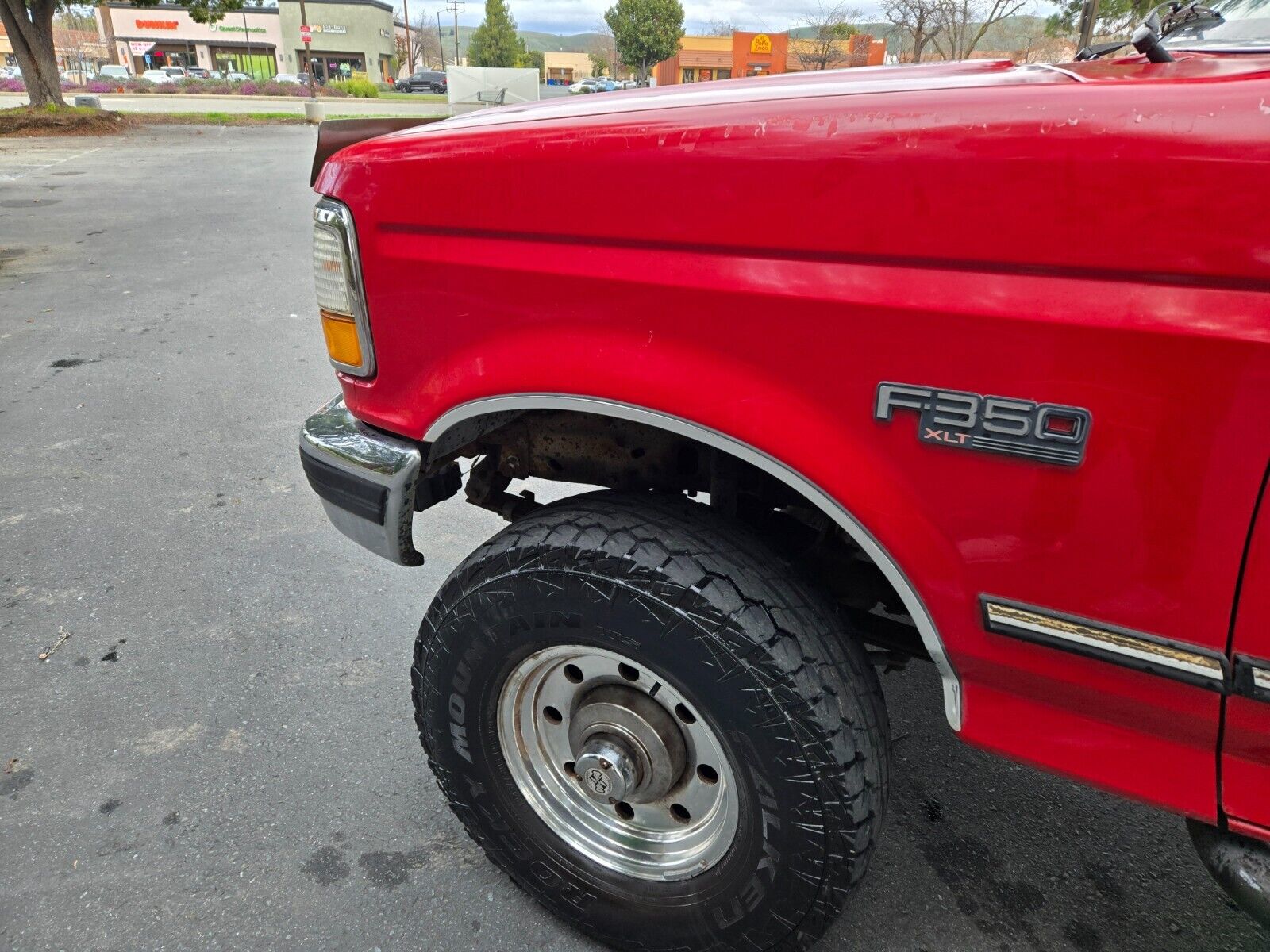 Ford-F-350-Pickup-1995-Red-Gray-202777-8