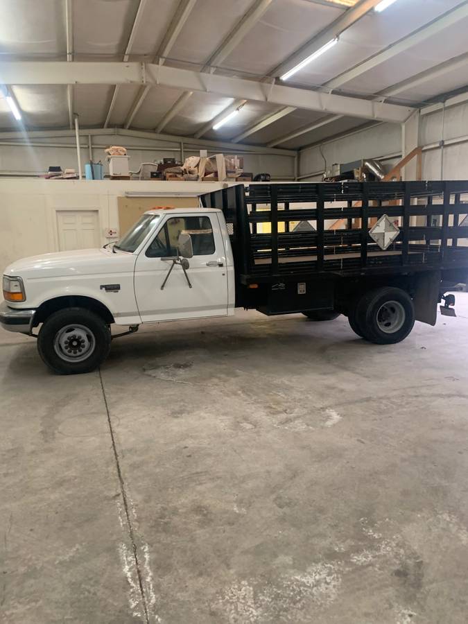 Ford-F-350-diesel-1995-white-57901-2