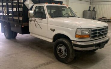 Ford-F-350-diesel-1995-white-57901