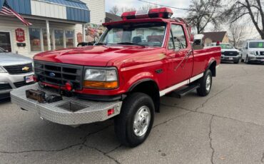 Ford-F-350-xl-4x4-1995-red-41704-1