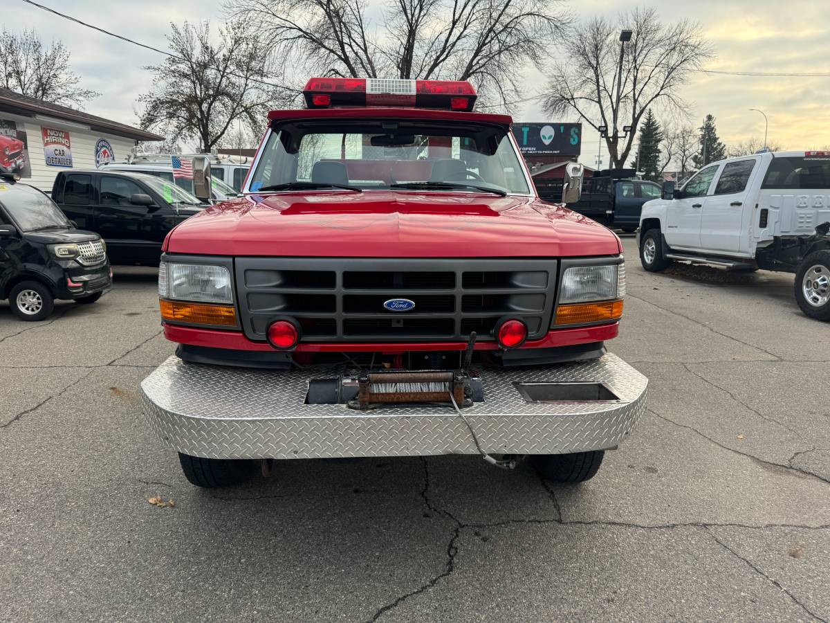 Ford-F-350-xl-4x4-1995-red-41704-2