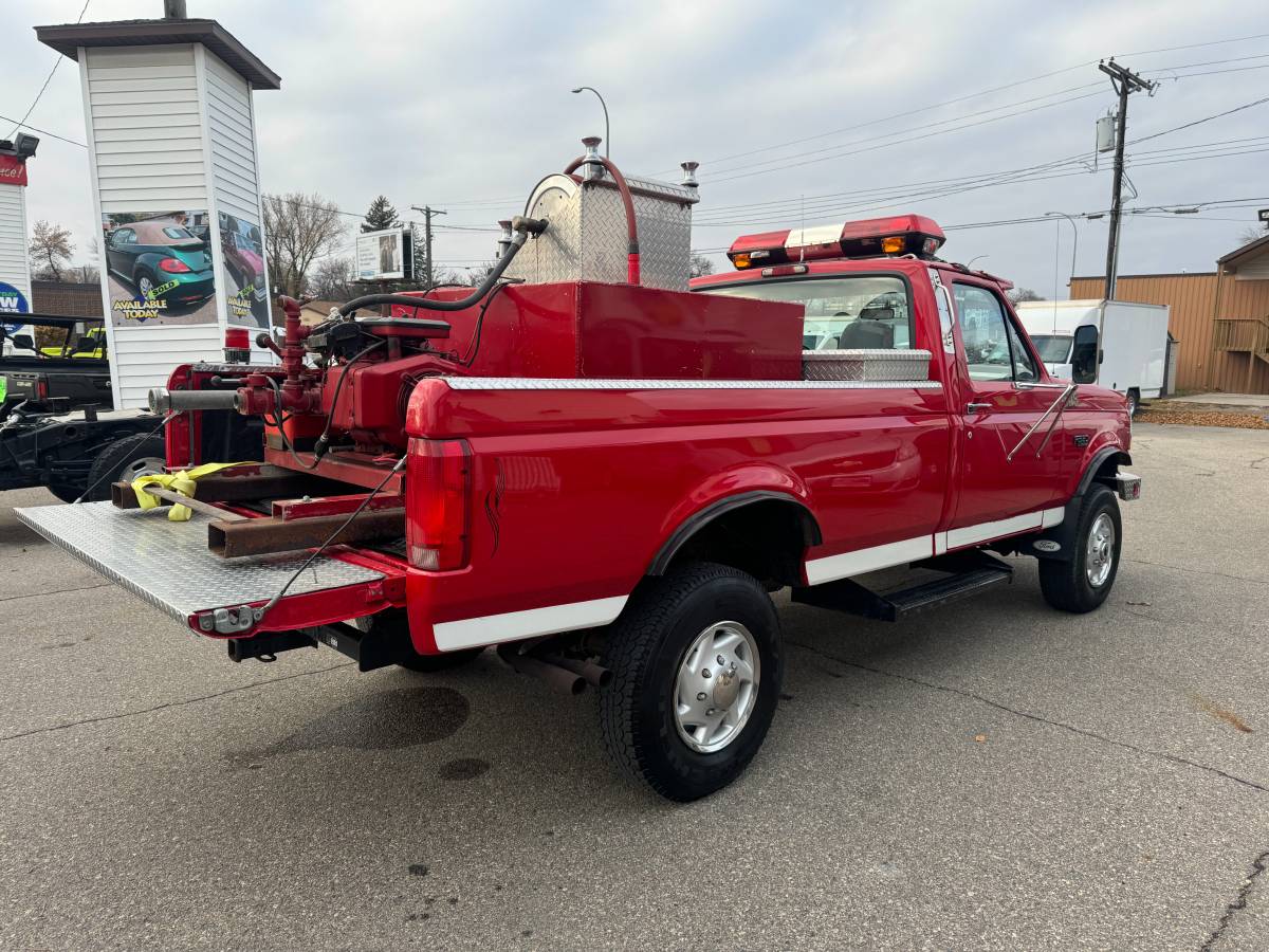 Ford-F-350-xl-4x4-1995-red-41704-5