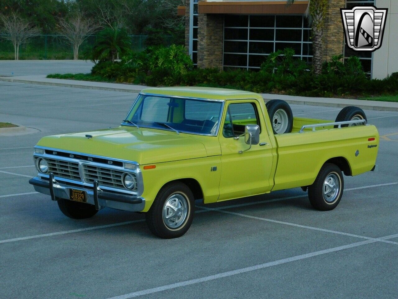 Ford-F-Series-1973-Yellow-Black-93851-9