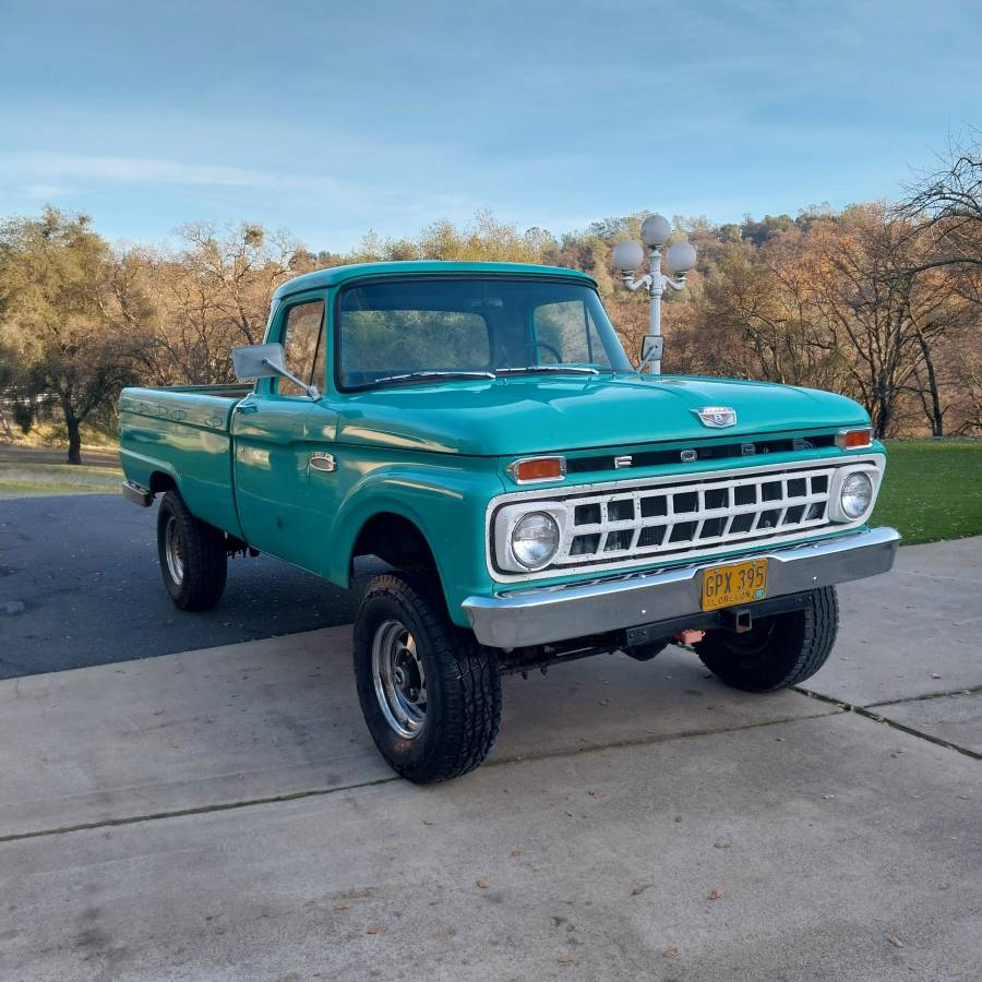 Ford-F250-1965-green-40008-2