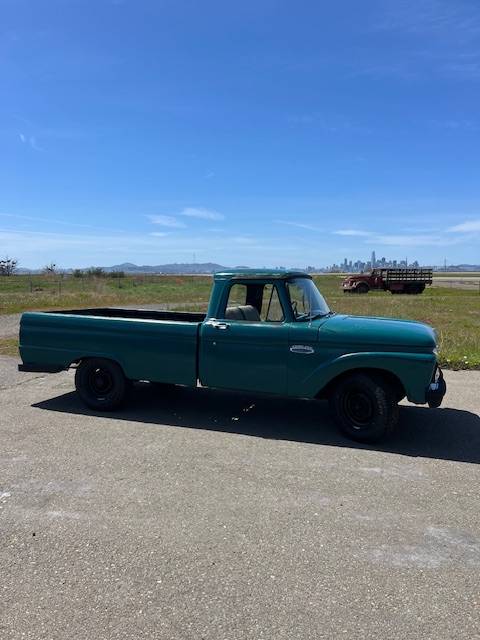 Ford-F250-1965-green-75639-1